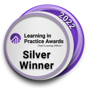 Chief Learning Officer Learning in Practice Awards Silver Winner